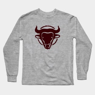 Stylized head of the Minotaur Long Sleeve T-Shirt